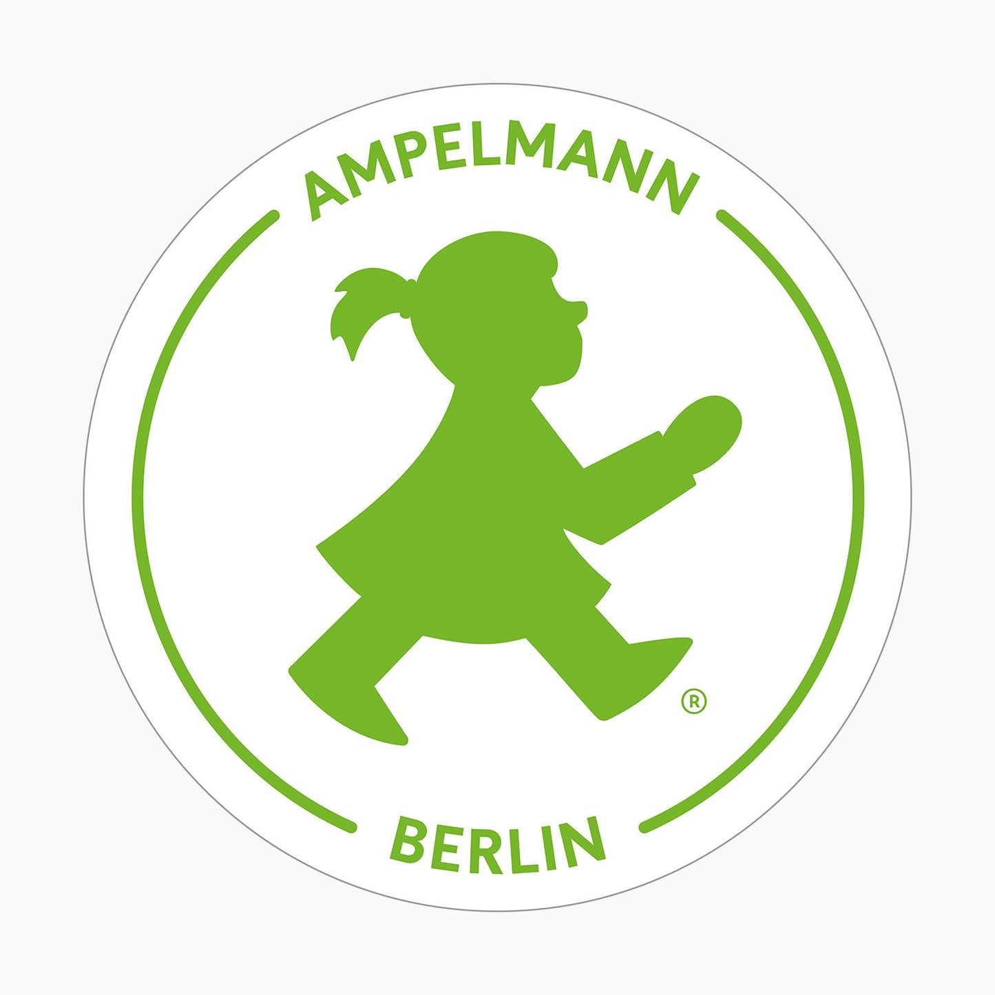 Wegweiser Ampelmann Aufkleber