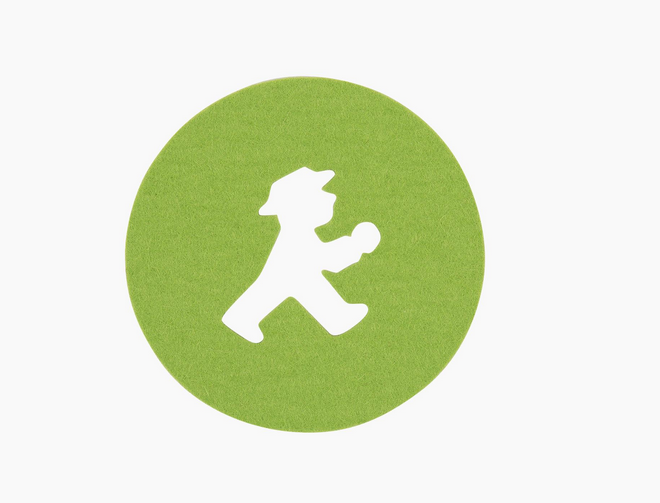 Druntersetzer - Ampelmann Untersetzer
