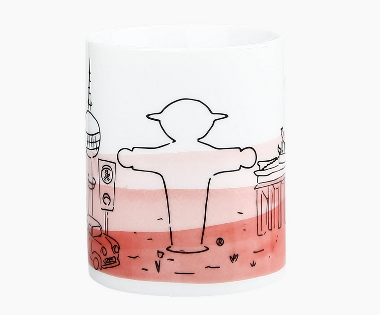Frühaufsteher - Ampelmann Tasse