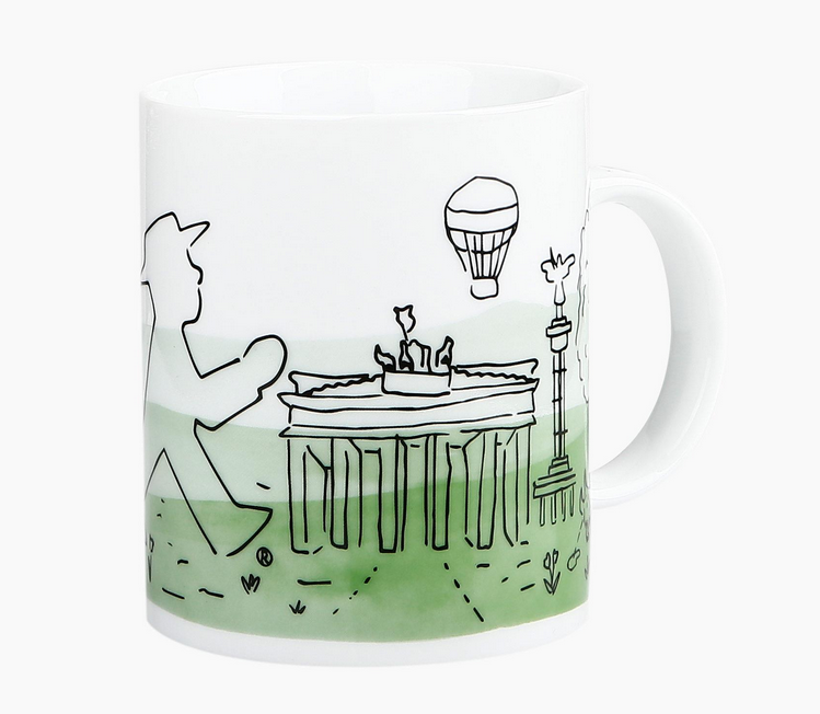 Frühaufsteher - Ampelmann Tasse