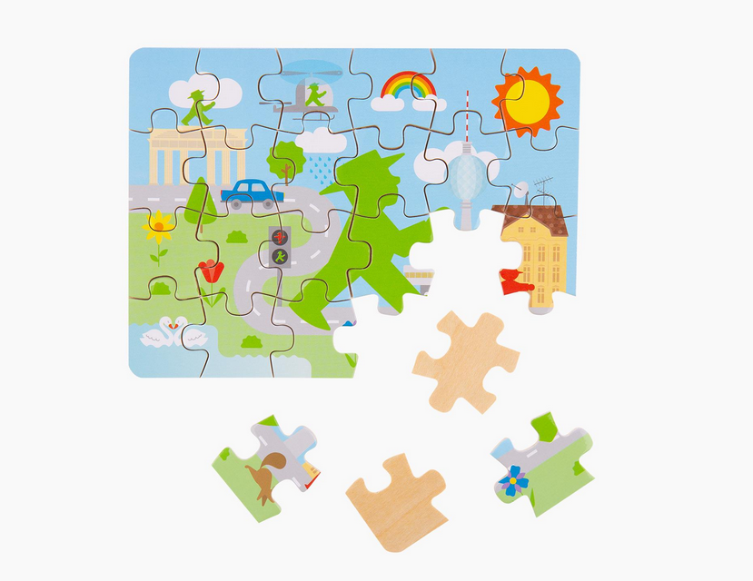 Lückenfüller - Ampelmann Puzzle
