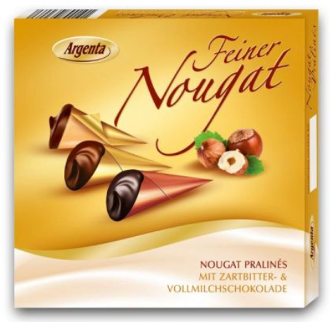Nougatspitztüten