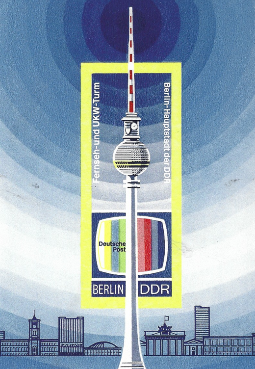 Postkarte "Berliner Fernsehrturm"