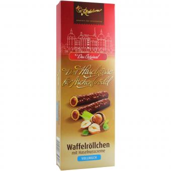 Waffelröllchen - Drei Haselnüsse für Aschenbrödel