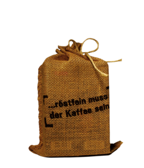 Jute-Kaffeesäckchen
