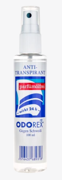 ODOREX Zerstäuber Antitranspirant