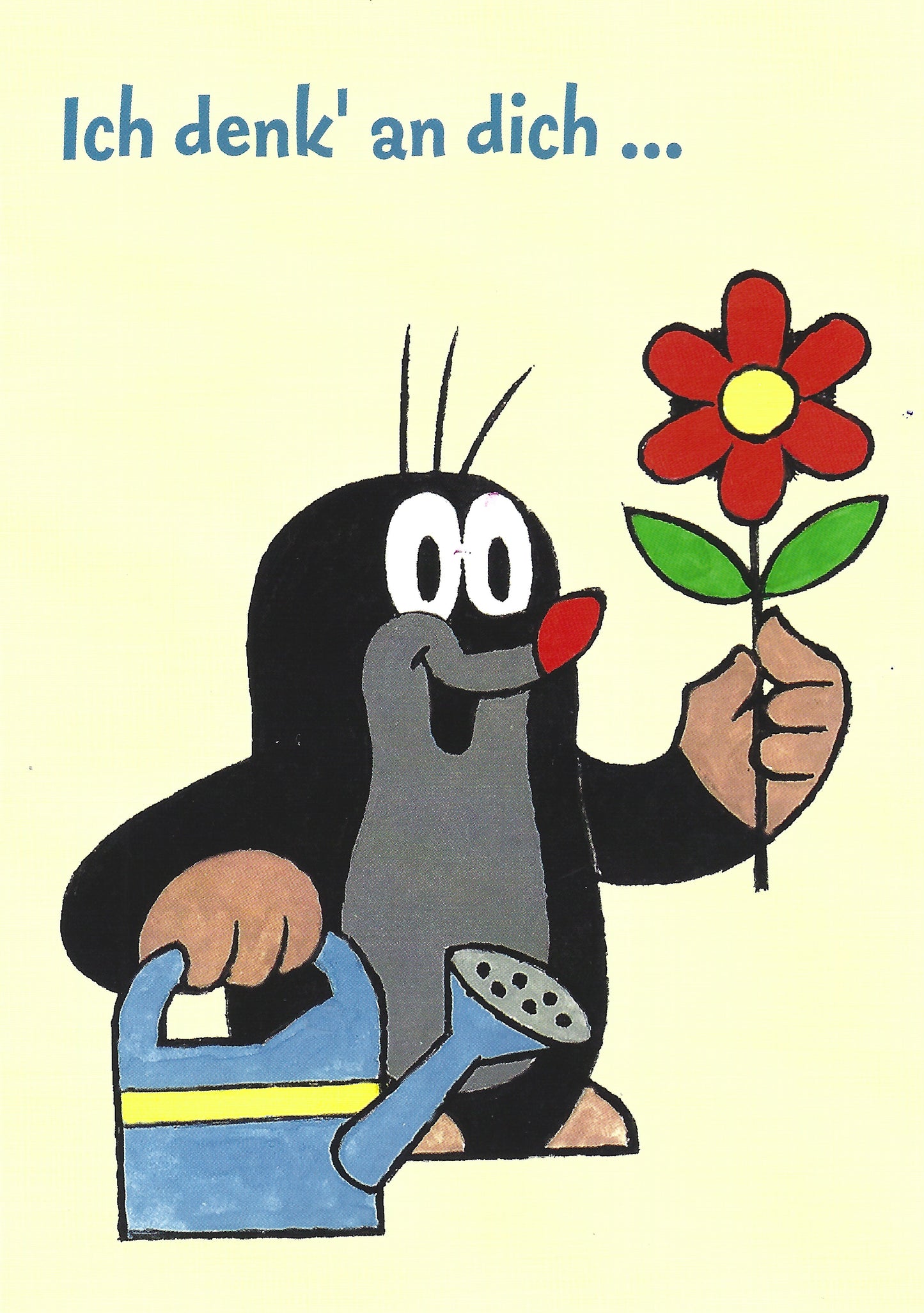 Postkarte Maulwurf