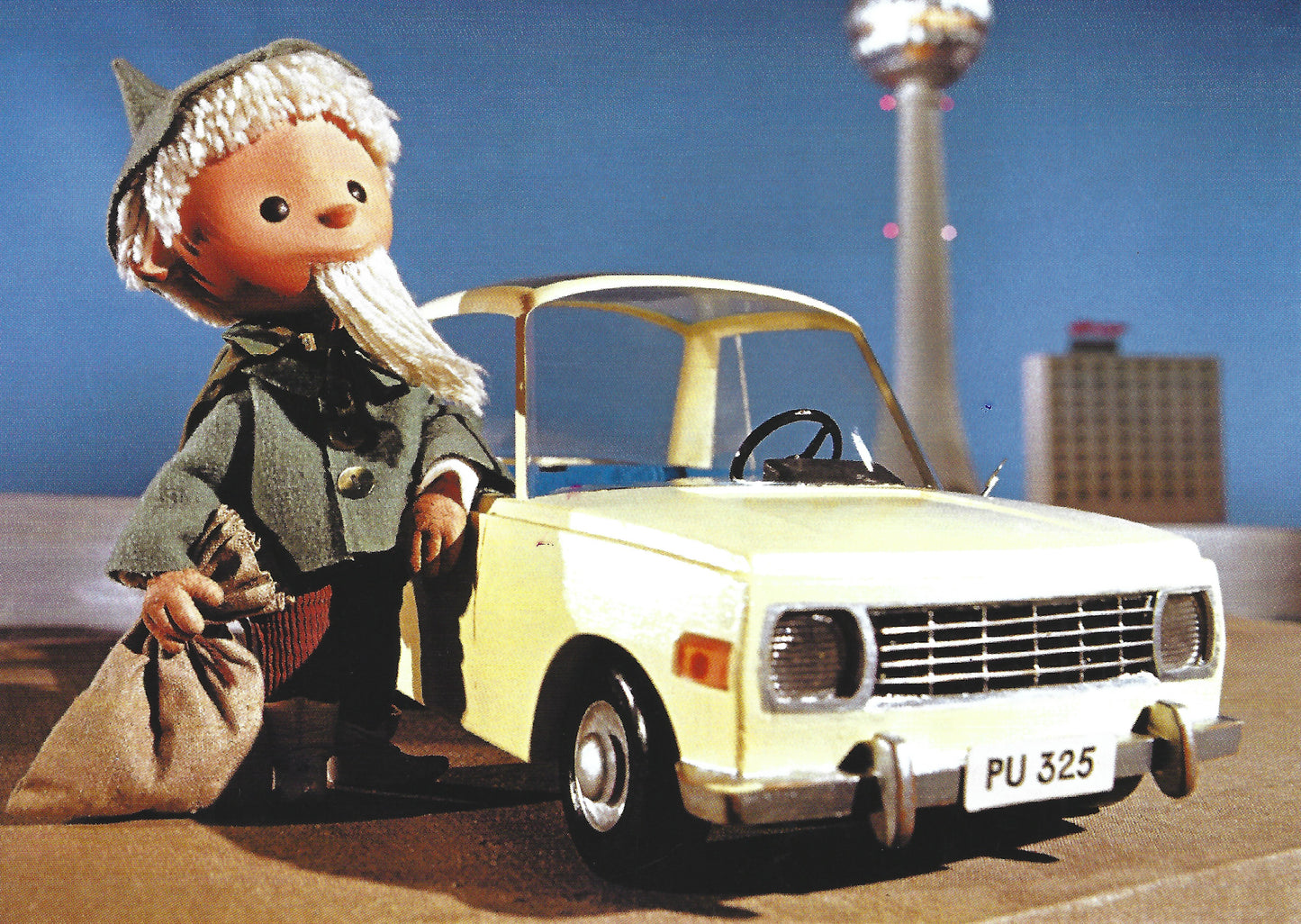 Postkarte Sandmann