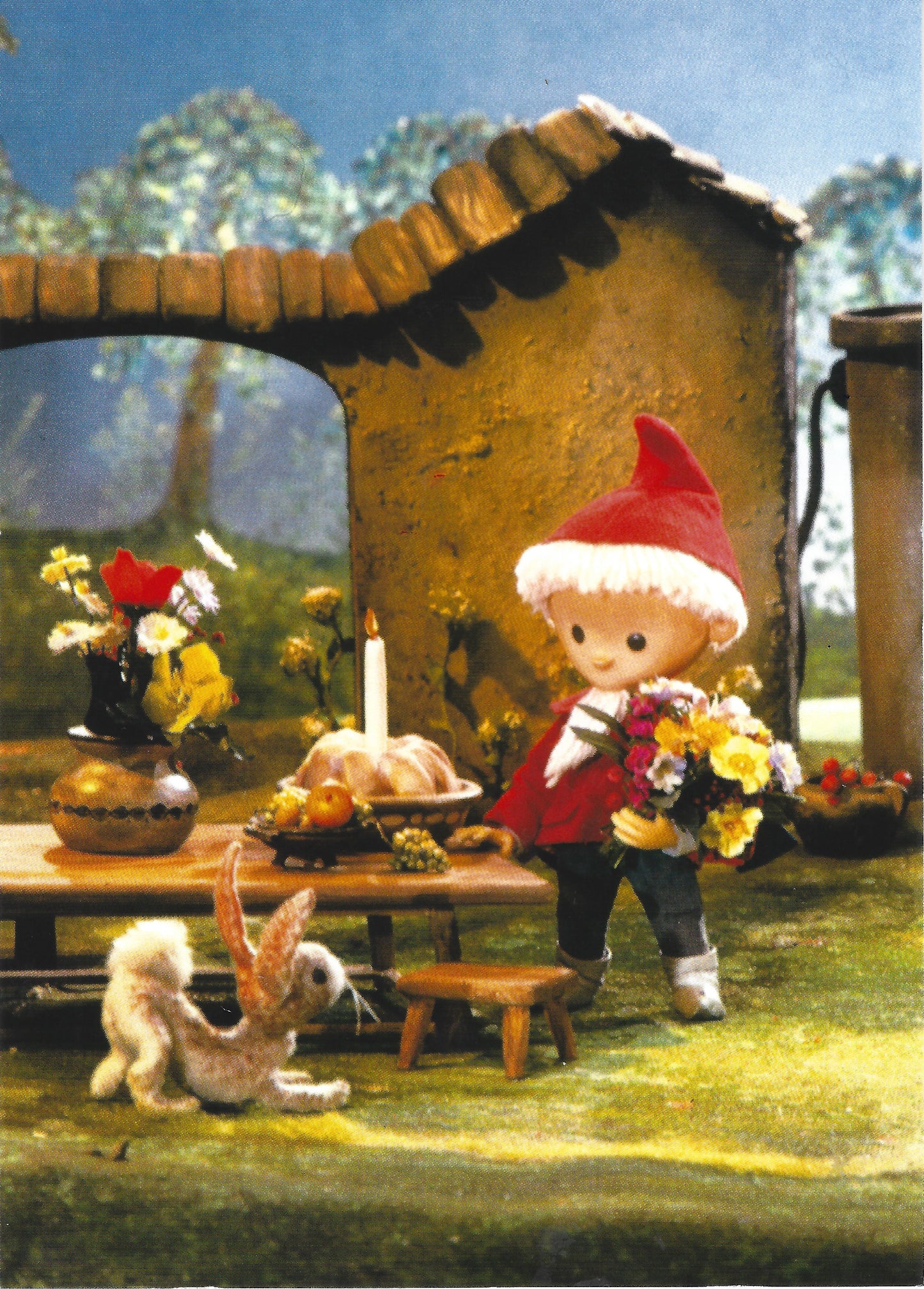 Postkarte Sandmann