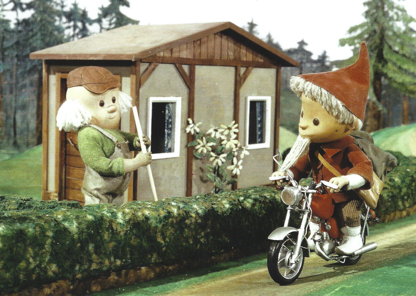 Postkarte Sandmann