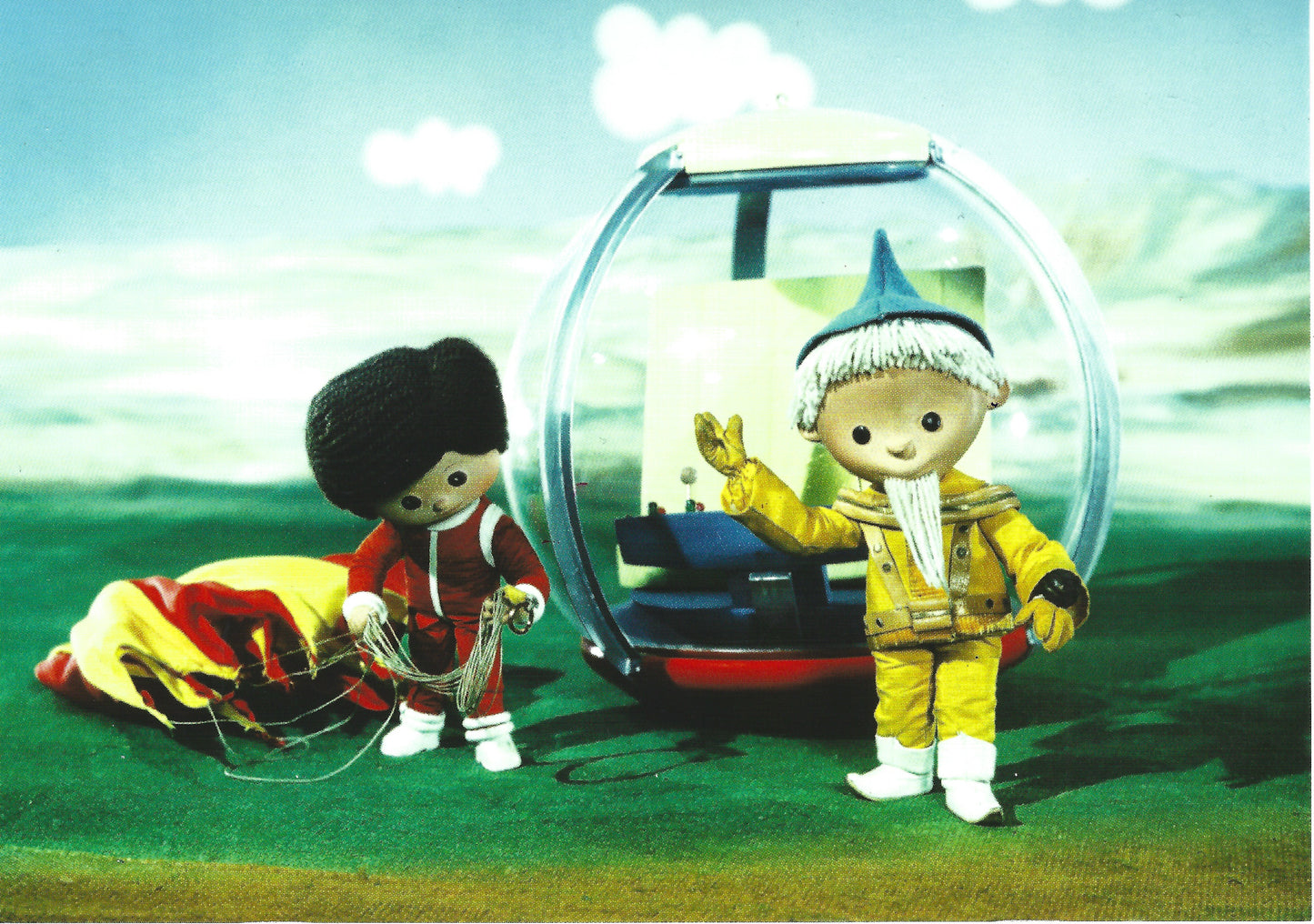 Postkarte Sandmann