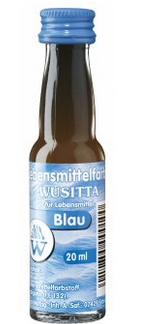 Wusitta-Lebenmittelfarbe Blau
