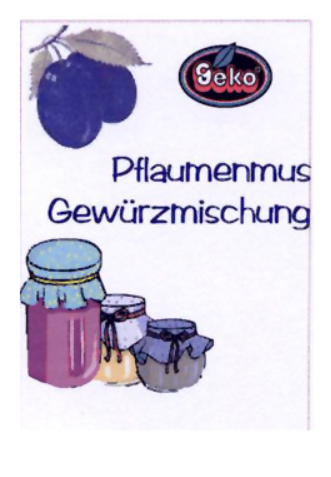 Pflaumenmus Gewürzmischung (Geko)