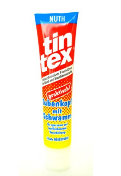 tin-tex Fleckenlöser in der Tube